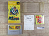 Super Mario World Boxed Nintendo Super Famicom SNES Japan - UF6882