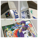 Dragon Quest V 5 Boxed Nintendo Super Famicom SNES Japan - UF6891