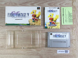Final Fantasy 5 V Boxed Nintendo Super Famicom SNES Japan - UF6894