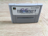 Final Fantasy 5 V Boxed Nintendo Super Famicom SNES Japan - UF6895