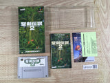 Seiken Densetsu 2 Secret of Mana Boxed Super Famicom SNES Japan - UF6904