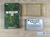 Seiken Densetsu 2 Secret of Mana Boxed Super Famicom SNES Japan - UF6905
