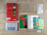 Super Inindou Datou Nobunaga Boxed Nintendo Super Famicom SNES Japan - UF6916