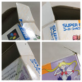 Sailor Moon Boxed Nintendo Super Famicom SNES Japan - UF6918
