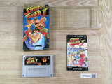Street Fighter II 2 Boxed Nintendo Super Famicom SNES Japan - UF6922