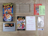 Street Fighter II 2 Boxed Nintendo Super Famicom SNES Japan - UF6923