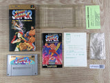 Super Street Fighter II 2 Boxed Nintendo Super Famicom SNES Japan - UF6925