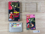 Dragon Ball Z Super Goku Den Boxed Super Famicom SNES Japan - UF6929