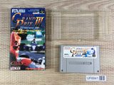 Human Grand Prix 3 F1 Triple Battle Boxed Super Famicom SNES Japan - UF6941