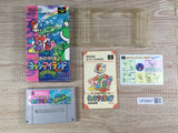 Super Mario World 2 Yoshi's Island Boxed Super Famicom SNES Japan - UF6967