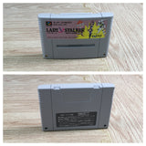 Lady Stalker Kako kara no Chousen Boxed Super Famicom SNES Japan - UF6977