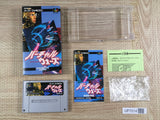 Virtual Wars The Lawnmower Man Boxed Nintendo Super Famicom SNES Japan - UF7014