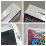 Super Mario 64 Rumble Pak Ver. Boxed Nintendo N64 Japan - UF7021