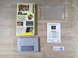 Super Mario World Boxed Nintendo Super Famicom SNES Japan - UF7103