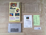 Super Mario World Boxed Nintendo Super Famicom SNES Japan - UF7104