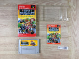 Super Mario Kart Boxed Nintendo Super Famicom SNES Japan - UF7115