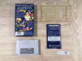 Dragon Quest 1 & 2 Boxed Nintendo Super Famicom SNES Japan - UF7119