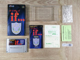 Shin Megami Tensei if... Boxed Nintendo Super Famicom SNES Japan - UF7133