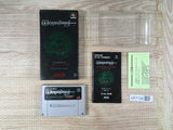 Wizardry V 5 Boxed Nintendo Super Famicom SNES Japan - UF7135