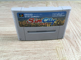 Sim City Boxed Nintendo Super Famicom SNES Japan - UF7142