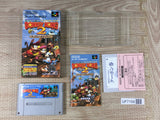 Super Donkey Kong Country 2 Boxed Nintendo Super Famicom SNES Japan - UF7159