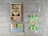 Kirby Super Deluxe Star Kirby's Fun Pak Boxed Super Famicom SNES Japan - UF7162