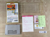 Street Fighter II 2 Boxed Nintendo Super Famicom SNES Japan - UF7164