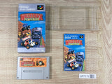 Wild Trax Stunt Race FX Boxed Nintendo Super Famicom SNES Japan - UF7171