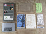 Banshee's Last Cry Kamaitachi no Yoru Boxed Super Famicom SNES Japan - UF7181