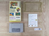 Super Mario World Boxed Nintendo Super Famicom SNES Japan - UF7199