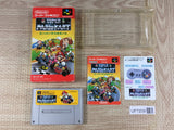 Super Mario Kart Boxed Nintendo Super Famicom SNES Japan - UF7209