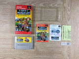 Super Mario Kart Boxed Nintendo Super Famicom SNES Japan - UF7210