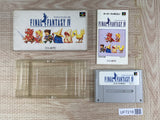 Final Fantasy IV 4 Boxed Nintendo Super Famicom SNES Japan - UF7218