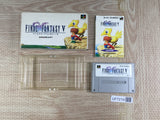 Final Fantasy 5 V Boxed Nintendo Super Famicom SNES Japan - UF7219