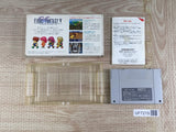 Final Fantasy 5 V Boxed Nintendo Super Famicom SNES Japan - UF7219