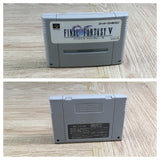Final Fantasy 5 V Boxed Nintendo Super Famicom SNES Japan - UF7221