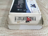 Final Fantasy VI 6 Boxed Nintendo Super Famicom SNES Japan - UF7223