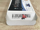 Final Fantasy VI 6 Boxed Nintendo Super Famicom SNES Japan - UF7224