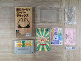 Kirby Super Deluxe Star Kirby's Fun Pak Boxed Super Famicom SNES Japan - UF7233