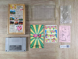 Kirby Super Deluxe Star Kirby's Fun Pak Boxed Super Famicom SNES Japan - UF7233