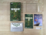 Seiken Densetsu 2 Secret of Mana Boxed Super Famicom SNES Japan - UF7234