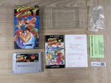 Street Fighter II 2 Boxed Nintendo Super Famicom SNES Japan - UF7245