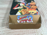 Super Street Fighter II 2 Boxed Nintendo Super Famicom SNES Japan - UF7247
