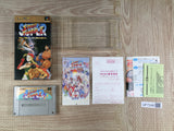 Super Street Fighter II 2 Boxed Nintendo Super Famicom SNES Japan - UF7248