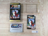 Super Fire Pro Wrestling 3 Final Bout Boxed Super Famicom SNES Japan - UF7254