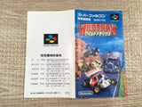 Wild Trax Stunt Race FX Boxed Nintendo Super Famicom SNES Japan - UF7257