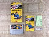 Exhaust Heat F1 ROC Race of Champions Boxed Super Famicom SNES Japan - UF7263