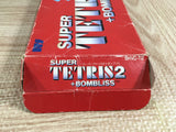Super Tetris 2 + Bombliss Boxed Nintendo Super Famicom SNES Japan - UF7275