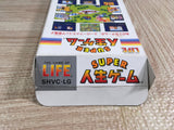 The Game of Life Super Jinsei Game Boxed Super Famicom SNES Japan - UF7277