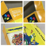 Super Mario World Boxed Nintendo Super Famicom SNES Japan - UF7297